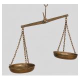 Antique European 2 kg Hanging Market Balance