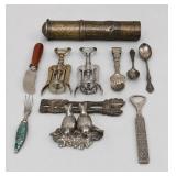 Vintage Tableware and Utensils & Metal Tube