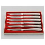 WMF Cromargan 6-Piece Stainless Steak Knives