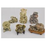 Vintage Chinese Carved Soapstone (6)