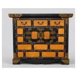 Vintage Korean-Style Morijang Accent Cabinet