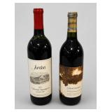 1977 Jordan and St. Francis Cabernet Sauvignon