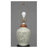 Kabuki Fine China Celadon Porcelain Table Lamp
