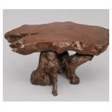 Organic Modern Live-Edge Root Wood Table