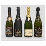 Sparkling Wine and Champagne Bottles