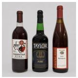 Strawberry-Grape, Grape and Port Wine Assortment