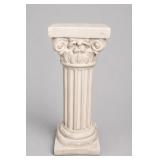 Plaster Corinthian Style Pedestal Column