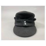Post-WWII West German Army Grey Wool Field Cap