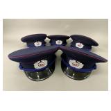 East German MdI Police Visor Caps (5)