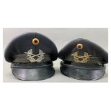 West German Heer Visor Caps, 1962-65 (2)