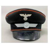 WWII German Civil Aviation Auxiliary Visor Cap
