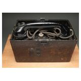 German Feldfernsprecher 33 Field Telephone 1941-2