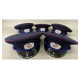 East German MdI Police Visor Caps (5)