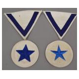 Kriegsmarine Seaman's Insignia Patch Group (4)