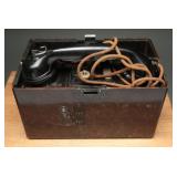 WWII German Mix & Genest FF33 Field Telephone,
