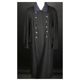 German Black Wool Service Greatcoat