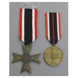 German War Merit Cross and Medal Set 1939