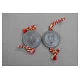 1942 German Haus Der Deutschen Kunst Medallions