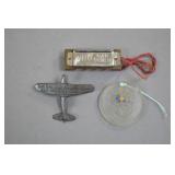 German Winter Relief Harmonica and Donation Pins