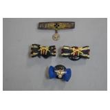 German Imperial and WWII Lapel Decorations (4)