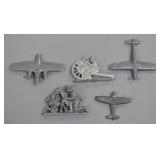 WHW Wehrmacht Street Collection Tokens (5)