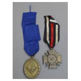 (RAD) Service Medal and Honor Cross Group (2)