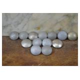 German Aluminum Uniform Buttons (13)