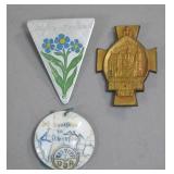 Third Reich Era Commemorative Pins (3)
