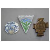 Third Reich Era Commemorative Pins (3)