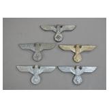 German NSDAP Stamped Visor Cap Eagles (5)