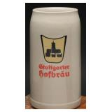 Stuttgarter Hofbräu Stoneware Beer Stein