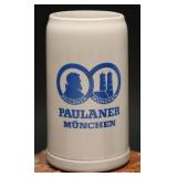 Paulaner München 1L Stoneware Beer Stein
