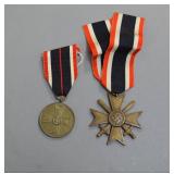 German War Merit Cross and Medal Set 1939