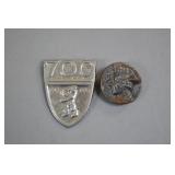 Vintage German Commemorative Event Pins (2)