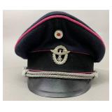 Reproduction German Police Officer Visor Cap