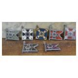 German Wehrmacht Branch Flag Badges (7)