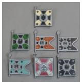 German Wehrmacht Branch Flag Badges (7)