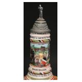 German Regimental Beer Stein 1910-1912 Infantry
