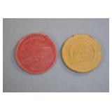 Celluloid Pinback and Chip, Straubergerserie (2)