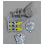 German Novelty Tinnies & Toy Artillery 1930-42