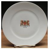 Free City of Danzig Porcelain Plate, 1920-1939