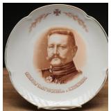 Hindenburg Commemorative Plate, c. 1914