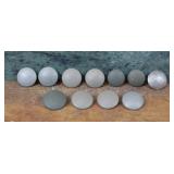 German Pebbled Uniform Buttons (11)