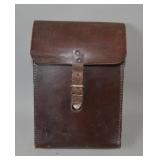 German NSDAP Markkleeberg Leather Map Case