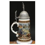 Imperial German Reservist Lithophane Stein