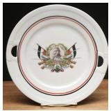 German Porcelain Plate Featuring Hindenburg