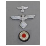 Third Reich Political Cap Insignia Group (3)