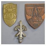 German Regional Political Event Badges, 1931-1935