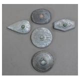 Germanic Historical Shield Badges Group (5)