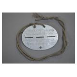 German Volkssturm Personnel Identification Tag